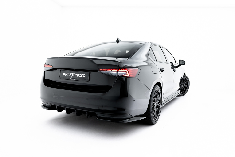 Heck Diffusor Seite V.1 Skoda Superb Sportline Mk4