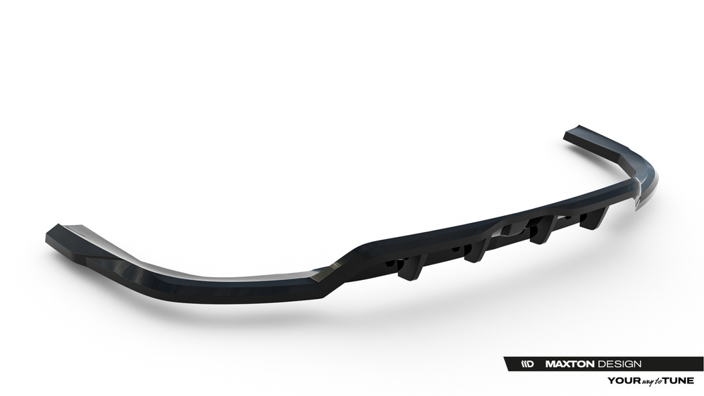 Hinten Splitter (mit einem vertikalem balken) V.1 BMW X5 M-Pack G05 Facelift