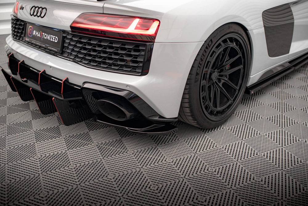 Heck Diffusor Seite Audi R8 Mk2 Facelift