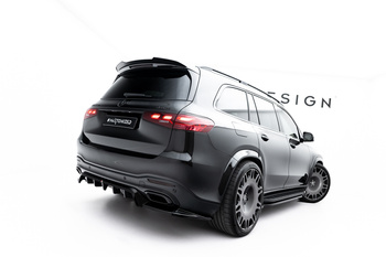 Hinten Splitter (mit einem vertikalem balken) Mercedes-Benz GLS AMG-Line X167 Facelift