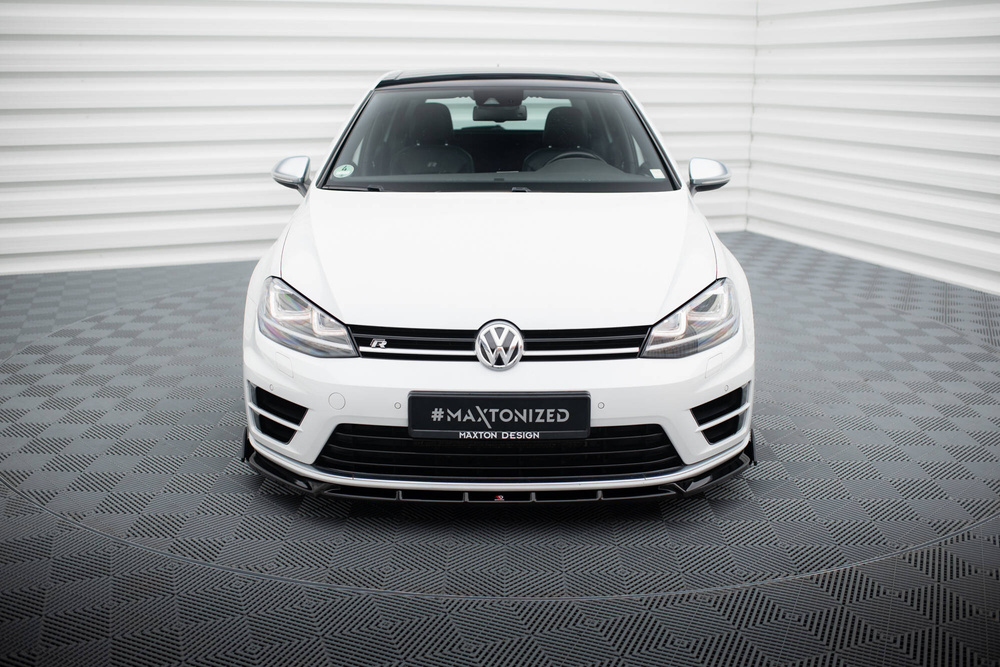 Front Diffusor V.5 + Flaps Volkswagen Golf R / R-Line Mk7