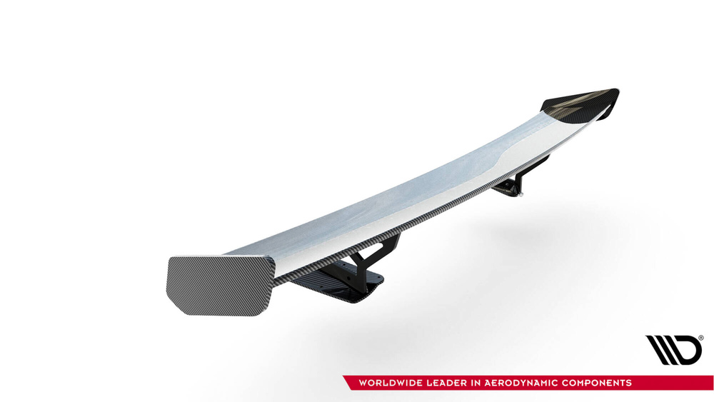 Carbon Spoiler With Internal Brackets Uprights  Chevrolet Corvette Stingray / Grand Sport C7