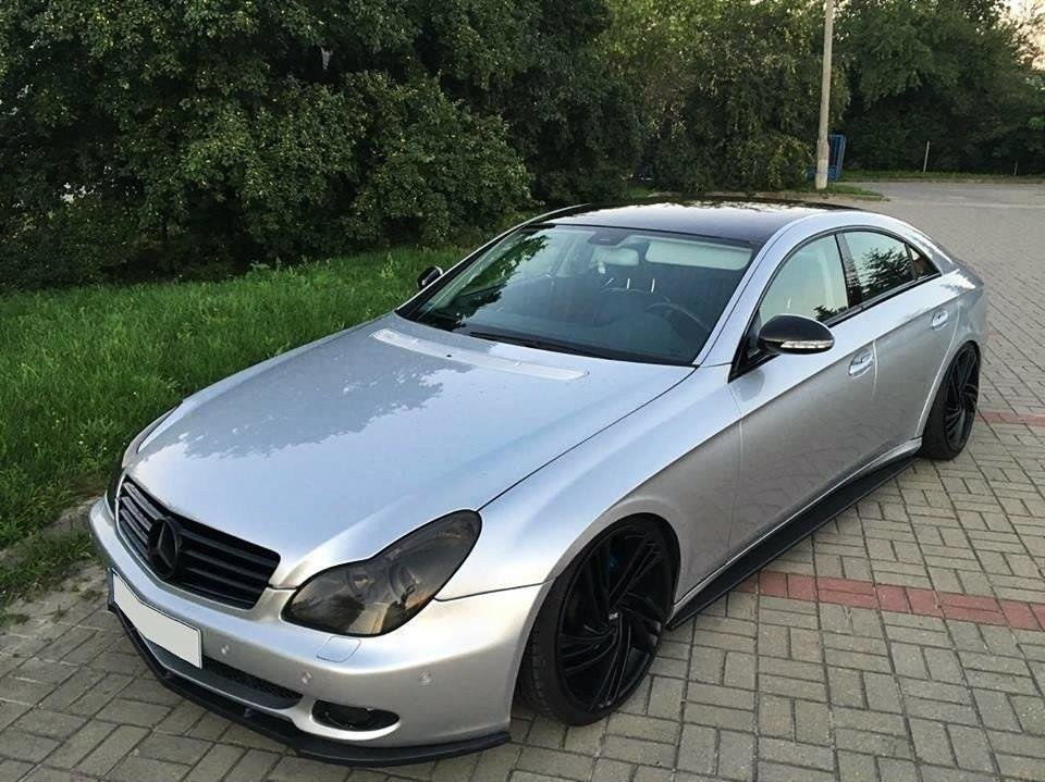 FRONTDIFFUSOR MERCEDES CLS C219 STANDARDSTOßSTANGE