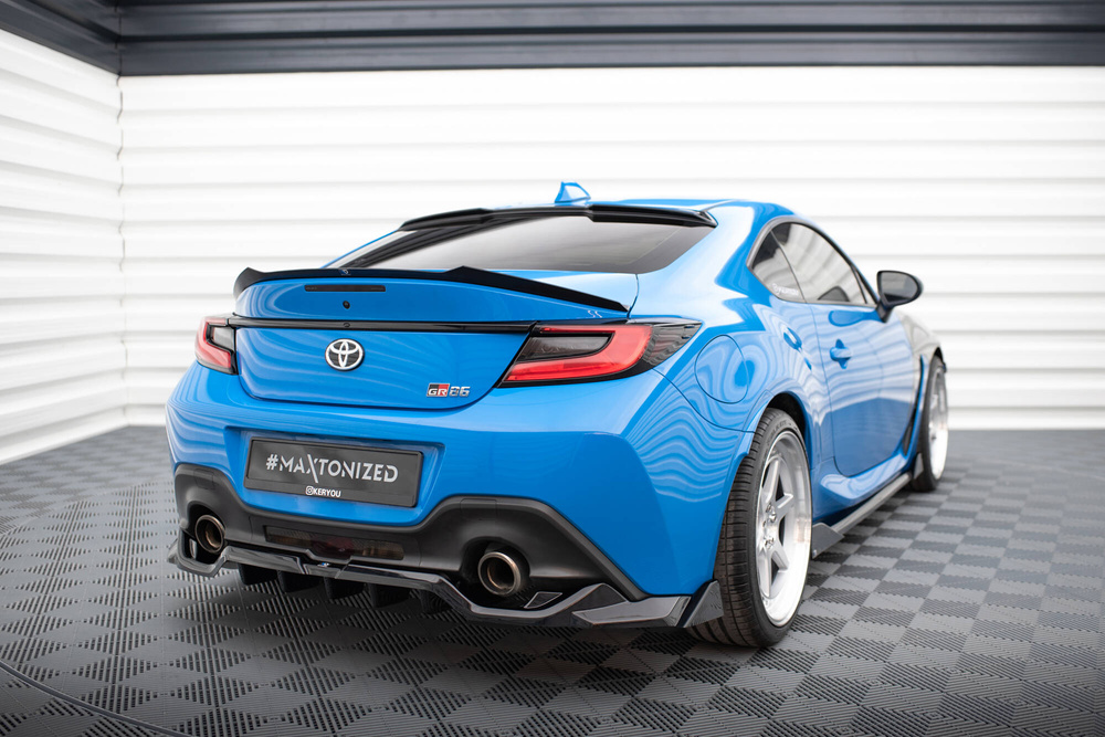 Hinten Splitter (mit einem vertikalem balken) V.3 Toyota GR86 Mk1