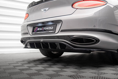 Hinten Splitter (mit einem vertikalem balken) Bentley Continental Convertible GT Mk3