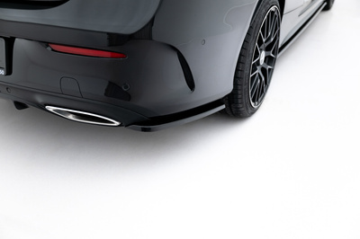 Heck Diffusor Seite Mercedes- Benz C Coupe AMG-Line C205