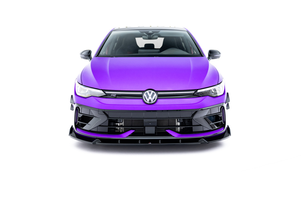 Front Diffusor V.3 + Flaps Volkswagen Golf R Mk8 Facelift