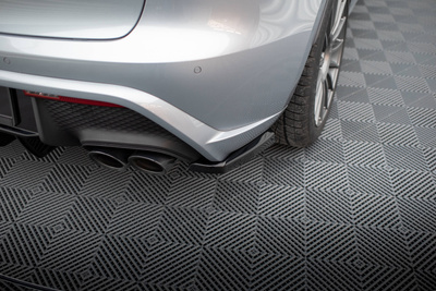 Heck Diffusor Seite Porsche Macan Mk1 Facelift 2