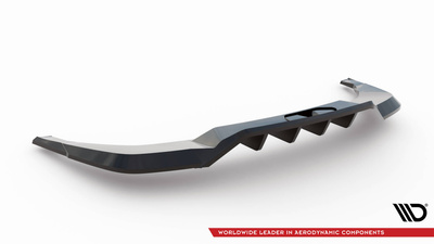 Hinten Splitter (mit einem vertikalem balken) Skoda Enyaq Coupe iV RS