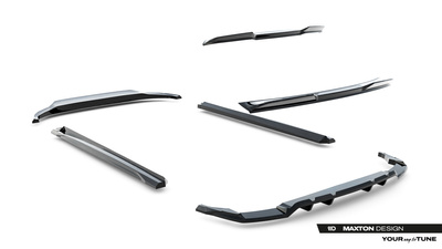 Diffusor Satz Audi SQ8 / Q8 S-Line Mk1 Facelift