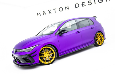 Diffusor Satz V.2 Volkswagen Golf R Hatchback Mk8 Facelift