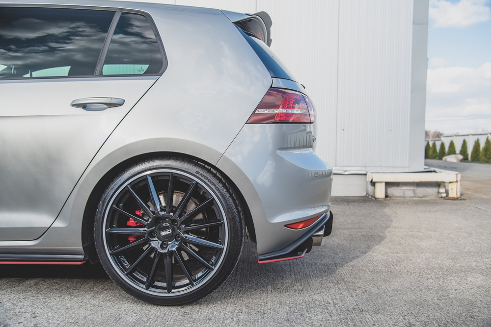 Street Pro Heck Diffusor Seite L + R V.1 VW Golf 7 GTI