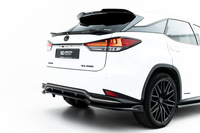 Hinten Splitter (mit einem vertikalem balken) Lexus RX F-Sport Mk4 Facelift
