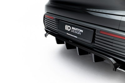 Hinten Splitter (mit einem vertikalem balken) Porsche Macan EV Mk1
