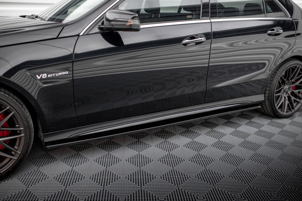Seitenschweller Diffusor Mercedes-Benz E63 AMG / AMG-Line Sedan W212 Facelift