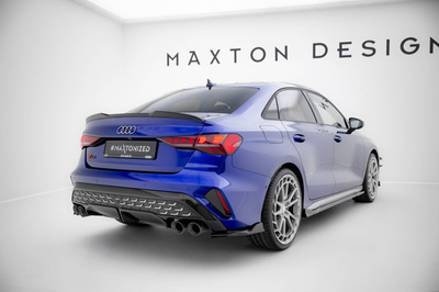 Heck Diffusor Seite V.2 Audi S3 Sedan 8Y Facelift