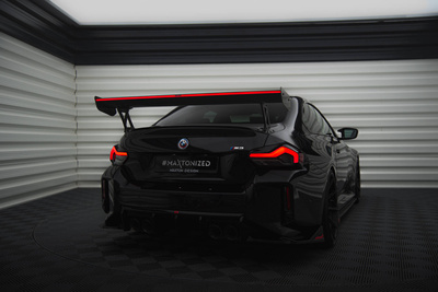 Carbon Fiber Spoiler With External Brackets Uprights +LED light BMW M2 G87 / M240i / 2 M-Pack / 2 Standard G42