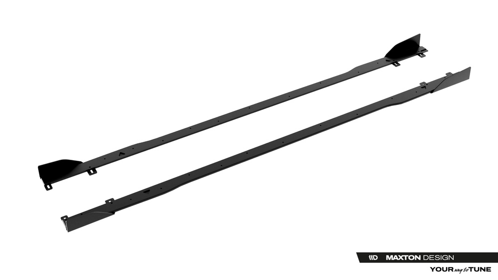 Street Pro Seitenschweller Diffusor + Flaps Audi A5 S-Line / S5 Sedan / Avant B10