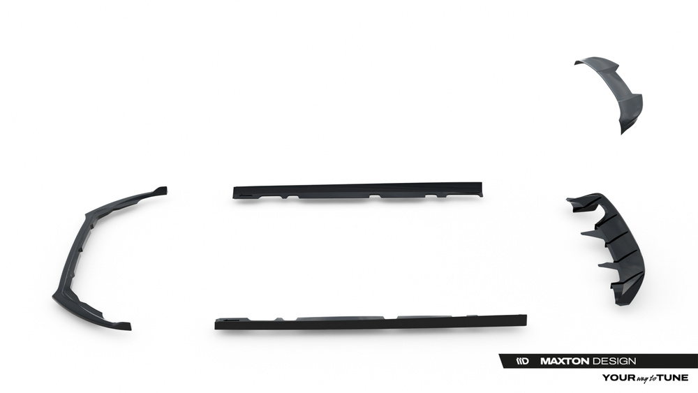 Diffusor Satz V.1 Ford Fiesta ST Mk8 Facelift