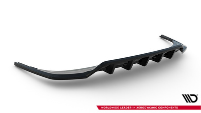 Hinten Splitter (mit einem vertikalem balken) Audi RSQ8 Mk1 Facelift