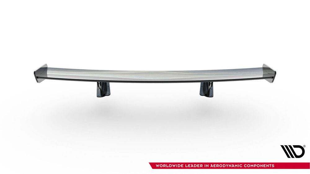 Carbon Spoiler With Internal Brackets Uprights  Chevrolet Corvette Stingray / Grand Sport C7