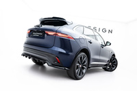 Hinten Splitter (mit einem vertikalem balken) Jaguar F-Pace R-Sport X761 Facelift
