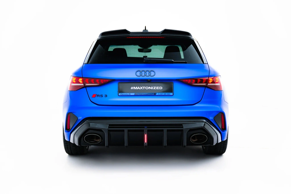 Heckansatz Audi RS3 Sportback 8Y Facelift (Version mit LED-Licht)