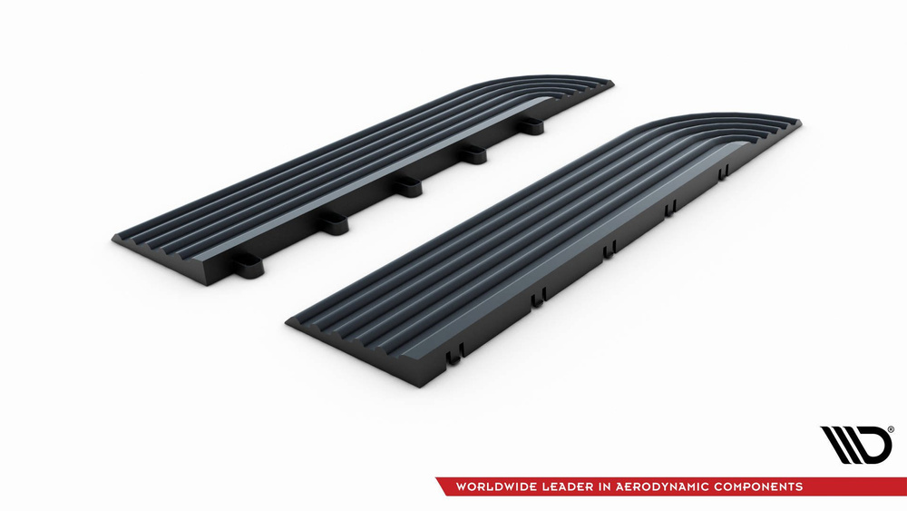Modularer "MAXTON Floor"- Eckkantenfliese (Weibliche Schleifen)