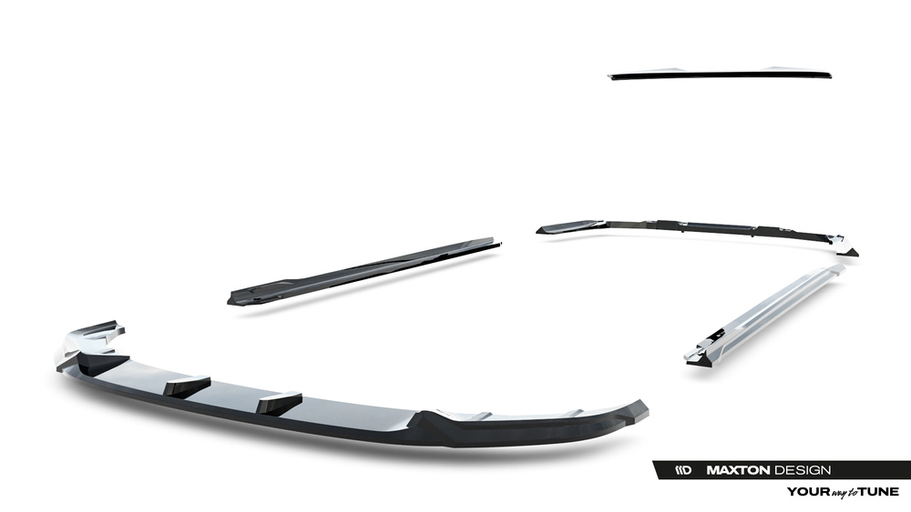 Diffusor Satz V.1 BMW 5 M-Pack Sedan G60