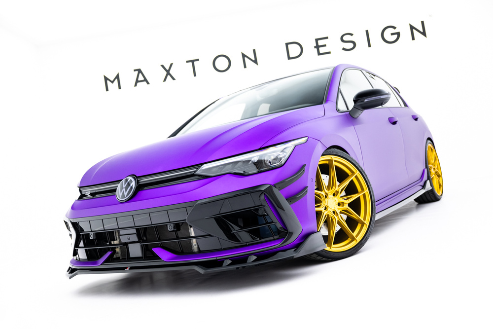 Front Diffusor V.1 Volkswagen Golf R Hatchback Mk8 Facelift