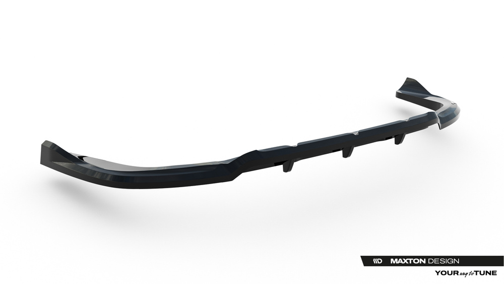 Hinten Splitter (mit einem vertikalem balken) Lexus RX F-Sport Mk4 Facelift