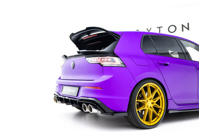 Diffusor Satz V.6 Volkswagen Golf R Hatchback Mk8 Facelift