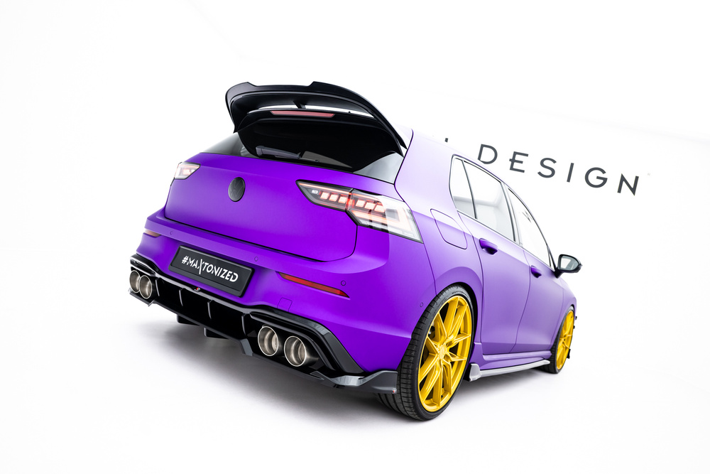 Diffusor Satz V.6 Volkswagen Golf R Hatchback Mk8 Facelift