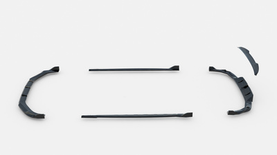 Diffusor Satz V.2 Audi RS3 Sedan 8Y Facelift