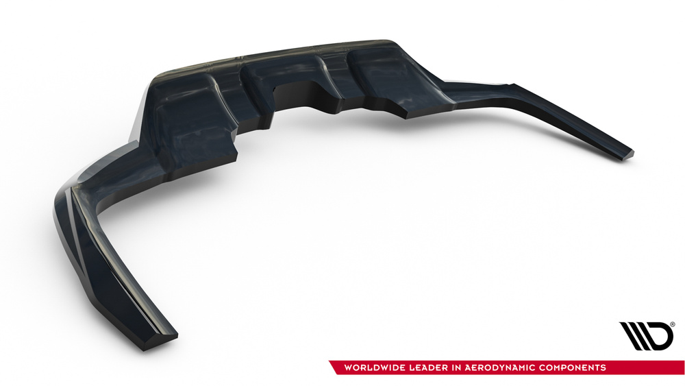 Hinten Splitter (mit einem vertikalem balken) Mercedes-Benz GLS AMG-Line X167 Facelift