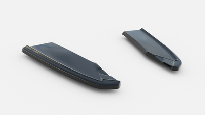 Heck Diffusor Seite BMW X3 M-Pack F25 Facelift