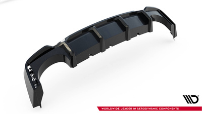 Prepreg Carbon Fiber Heckansatz Audi RS6 C8 / C8 Facelift  (version without towbar)