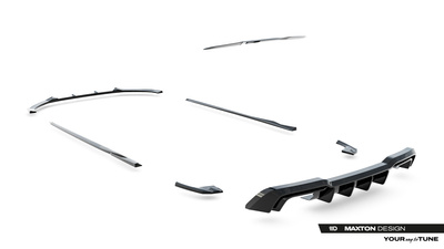 Diffusor Satz Audi S3 Sportback 8V Facelift