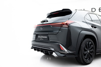 Hinten Splitter (mit einem vertikalem balken) Lexus UX F-Sport Mk1