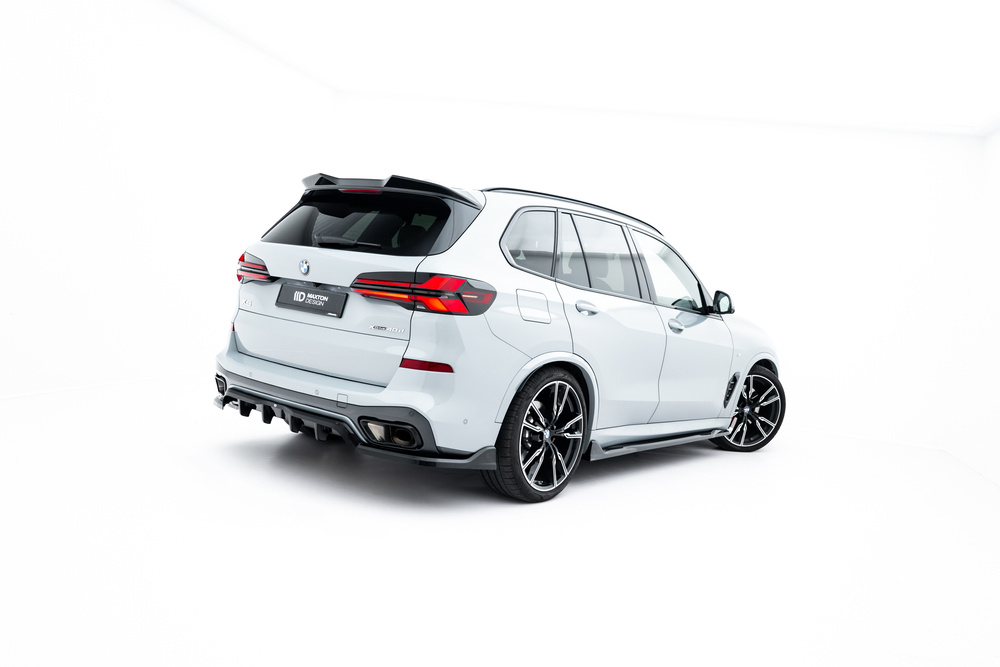 Hinten Splitter (mit einem vertikalem balken) V.2 BMW X5 M-Pack G05 Facelift