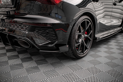 Street Pro Heck Diffusor Seite + Flaps Audi RS3 Sportback 8Y