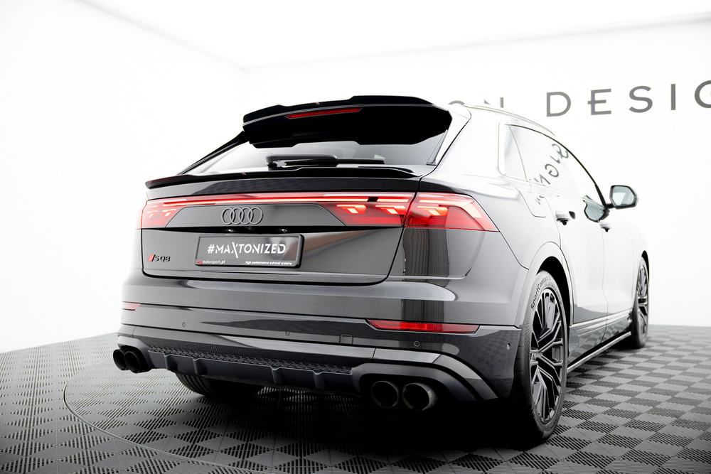 Höher Spoiler Cap Audi Q8 S-line / SQ8 Mk1 Facelift