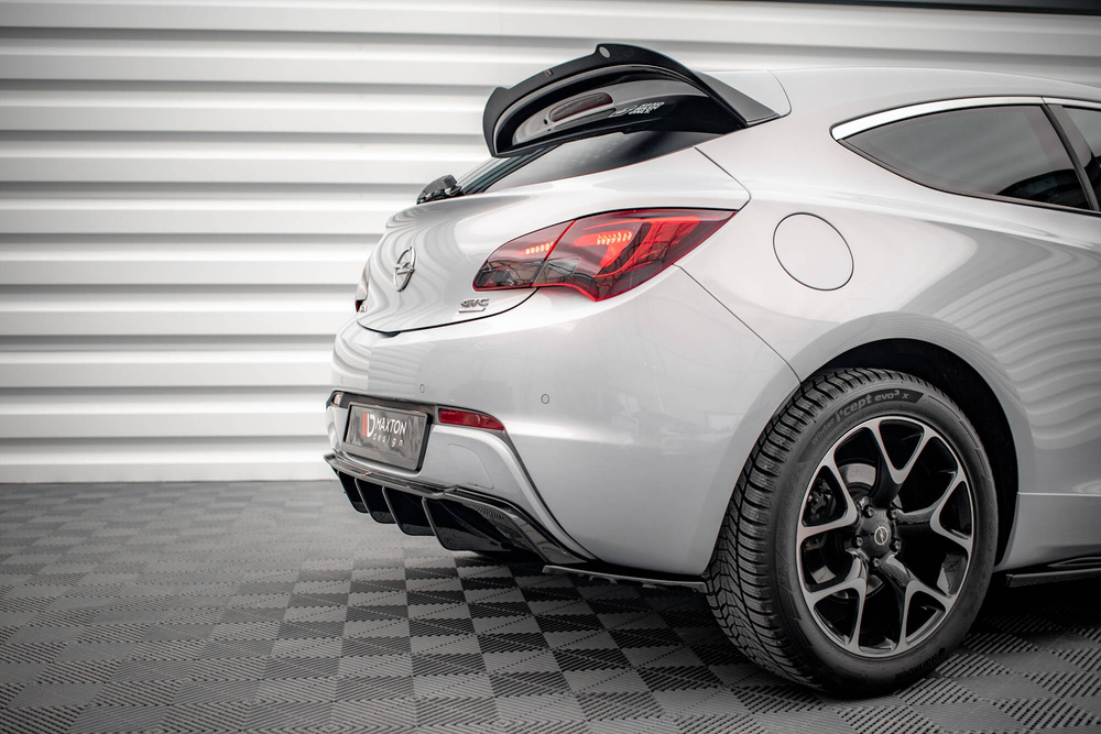 Heckansatz Opel Astra GTC OPC-Line J (Version mit einseitigem Einzelauspuff)