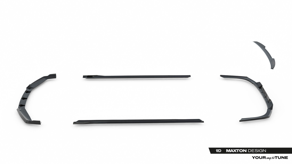 Diffusor Satz V.2 BMW 740d / 740i M-Pack G70