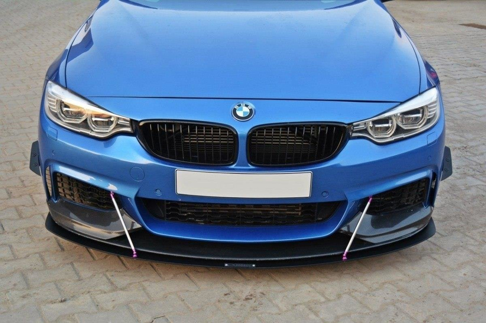 FRONT SPORT DIFFUSOR V.3 BMW 4 Coupe / Gran Coupe / Cabrio M-Pack F32 / F36 / F33