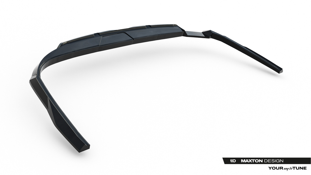 Hinten Splitter (mit einem vertikalem balken) V.1 Audi A6 S-Line C9