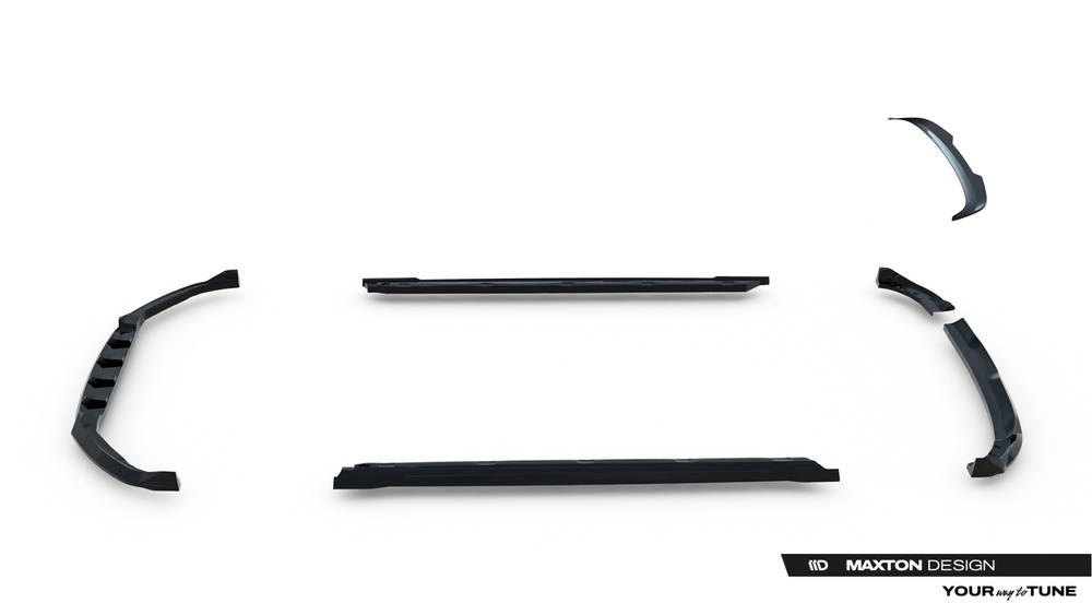 Diffusor Satz Opel Corsa F Facelift (Mk6 Facelift)