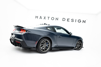 Street Pro Seitenschweller Diffusor + Flaps Ford Mustang Dark Horse Mk7