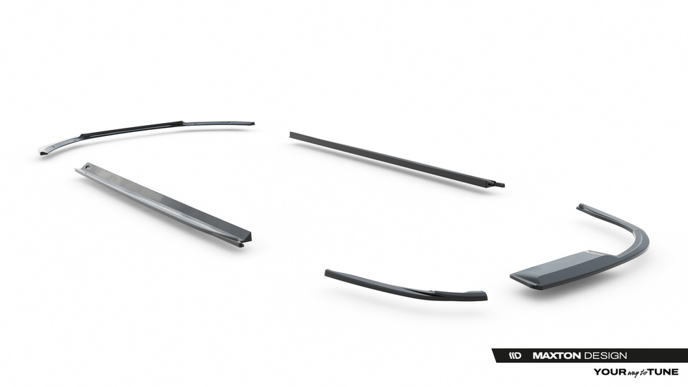 Diffusor Satz Jaguar XF R-Sport X260