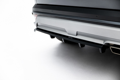 Hinten Splitter (mit einem vertikalem balken) Hyundai Tucson Mk4 Facelift